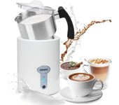 Espumador Leche Automã¡tico Elã ctrico 500w - Jarra Acero Inoxidable - Duronic Mf500