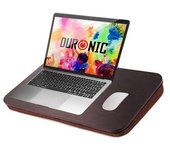 Bandeja Portátil Cojín - Superficie Lisa - Trabajar Sofá, Cama, Coche, Casa - Duronic Dml412