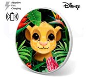 Dock Base Cargador Smartphones Qi Inalámbrico Universal Licencia Disney Simba (carga Rápida)