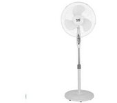 Akunadecor - Ventilador De Pie Metal Blanco Bise