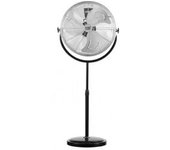 Akunadecor - Ventilador De Pie Metal Negro Trascias