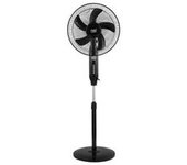 Akunadecor - Ventilador De Pie Metal Negro Boreal