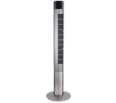 Akunadecor - Ventilador De Pie Metal Plata Principe