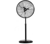 Akunadecor - Ventilador De Pie Metal Negro Africo