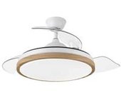 Ventilador De Techo Metal Blanco Evros