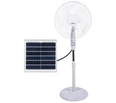 Akunadecor - Ventilador De Pie Aluminio Blanco Frontera