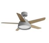 Ventilador De Techo Metal Gris Lebeche