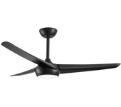 Ventilador De Techo Led 24w Negromotor Dc Silencioso Cct Modo Verano / Invierno Con Mando A Distancia