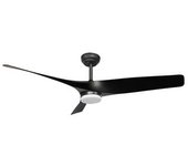 Akunadecor - Ventilador De Techo Metal Negro Niger