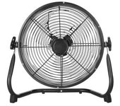 Todolampara Fabrilamp Ventilador Industrial Midas 60w Negro/cromo 41,5d 3 Velocidades,orientable 45x47x19 Cm