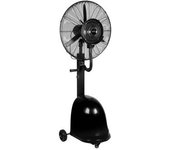 Todolampara Fabrilamp Ventilador Nebulizad.de Pie Napoleon Negro 1velocidad 260w 3aspas 175x65x55cm Tanque Agua 49l Rotatorio