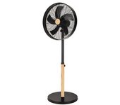 Akunadecor - Ventilador De Pie Metal Negro Falcon