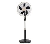 Akunadecor - Ventilador De Pie Aluminio Negro Belmonte
