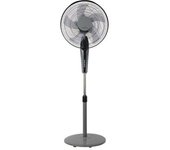 Akunadecor - Ventilador De Pie Aluminio Negro Borlon