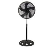 Akunadecor - Ventilador De Pie Metal Negro Agudo
