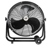 Akunadecor - Ventilador De Pie Metal Negro Poniente