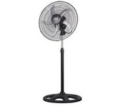 Akunadecor - Ventilador De Pie Metal Negro Reforzado
