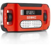 Radio Am/fm Portã¡til - Carga Solar, Usb O Dinamo - Linterna - Conector Auriculares - Duronic Apex