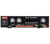 Mini 2ch Hifi Digital Audio Estéreo Coche Hogar Amplificador Bajo Bluetooth Radio Fm