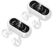 Auriculares Inalámbricos Auriculares Inalámbricos 2 Piezas Auriculares Inalámbricos Bluetooth Auriculares Con Clip Para La Oreja Auriculares