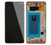 Compatible Con Samsung Galaxy S10 Plus G975 Pantalla Lcd Y Ensamblaje Digitalizador + Marco - - Estilo E