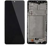 Compatible Con Samsung Galaxy A42 5g A426 Grado C Pantalla Lcd Y Ensamblaje Digitalizador + Marco - -
