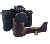 Capa De Câmera À Prova De Choque, Capa De Couro Genuíno Para Câmera Inferior, Capa Protetora Para Câmera Sony A7m4/a1/a7s Iii/a7s3