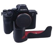 Capa De Câmera À Prova De Choque, Capa De Couro Genuíno Para Câmera Inferior, Capa Protetora Para Câmera Sony A7m4/a1/a7s Iii/a7s3