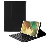Sk-t220 Para Samsung Galaxy Tab A7 Lite 8,7 Polegadas T225 / T220 Ultra-fino À Prova De Choque Pu Couro Tablet Suporte Capa Com Teclado Bluetooth