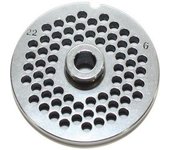 Reber Rejilla Inox 6mm Para Picadora Reber N°22 - 4714 A/6