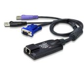 Aten Cpu Adapter/consoles/divers Usb - Vga To Cat5e/6 Kvm Ad