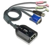 Aten Cpu Adapter/consoles/divers Dual Usb - Vga To Cat5e/6 K