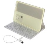 La Mejor Base Con Teclado Bluetooth Y Carga Usb + Funda Para Tableta Para Acer Iconia Tab W700