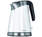Hervidor Agua Eléctrico, 1,7l, Sin Bpa, Acero Inox., Resistencia Oculta, Inalámbrico, Apagado Automático Blanco 2200w Mpm Mcz-56