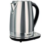 Hervidor Agua Eléctrico, 1,7l, Sin Bpa, Acero Inox, Panel De Control, Resistencia Oculta, Base 360o Plata 2200w Mpm Mcz-51