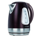 Hervidor Agua Eléctrico, 1,7l, Sin Bpa, Acero Inox., Resistencia Oculta, Inalámbrico, Apagado Automático Negro 2200w Mpm Mcz-55