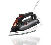 Plancha Ropa Vapor Suela Cerámica, Apagado Automático, Vapor Vertical Golpe Vapor, Autolimpieza Blanco/gris 2600w Mpm Mze-17