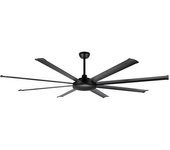 Ventilador De Techo Industrial Orbegozo Cf 125300, Motor Dc, 8 Aspas, 6 Velocidades, Temporizador, Mando A Distancia, 300 Cm De Diámetro, 100 W