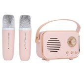 Set De Karaoke Con Altavoz - Rosa