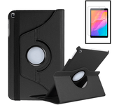 Kit Funda Protección Rotativa 360 + Cristal Gorilasglass Gift4me Compatible Con Tablet Huawei Matepad T 10 Kids Edition - Negro