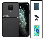 Kit Funda Magnética Anti-choque + Cartera Magnética Azul + Cristal Templado Gorilasglass+ Soporte Magnético Gift4me Compatible Con Movil Xiaomi Redmi
