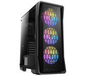 Caja Gaming Antec Nx360 Atx 2xusb2.0 1xus3.0 Sin Fuente Negro Argb