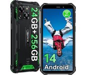 Móvil Oukitel Wp32 Pro 20mp Cámara,24gb Ram+256gb Rom, 6300mah,ip68/4g Dual Sim/nfc/otg,android 14- Verde