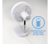 Bimar Air Sonic Vd220 - Ventilador Inteligente Con Wifi Y Aplicación, Control De Voz Alexa Y Google Home, Portátil