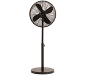 Ventilador De Pie Oscilante 50w, Negro Mate, 450x400x1250 Mm, Create - Air Stand Easy