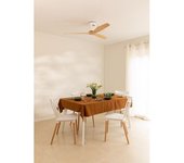 Wind Calm Natural Wood - Ventilador De Techo 40w Silencioso 100% Madera Varios Tamaños