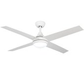 Ventilador De Techo Led 18w Blanco Motor Dc 3000+4000+6000 Con Mando A Distancia