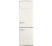 Frigorífico Retro 330l, Blanco Roto-plata, 600x744x1900mm, Create- Retro Fridge