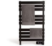Create - Toallero Eléctrico Con Calefactor Y Wifi 500/1500w - Sin Estante - Negro - Warm Towel Pro