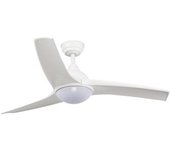 Ventilador De Techo Led 24w Blanco Motor Dc 3000+4000+6000 Con Mando A Distancia